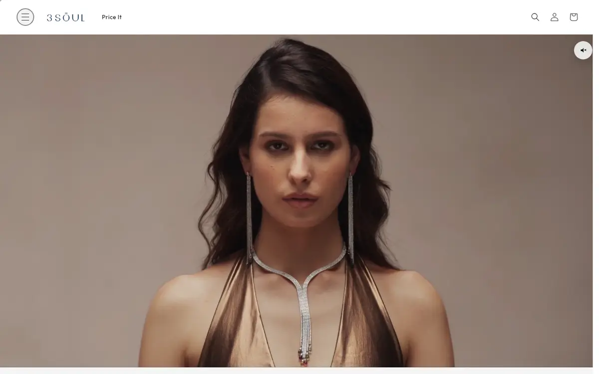 3 Soul Jewellery website