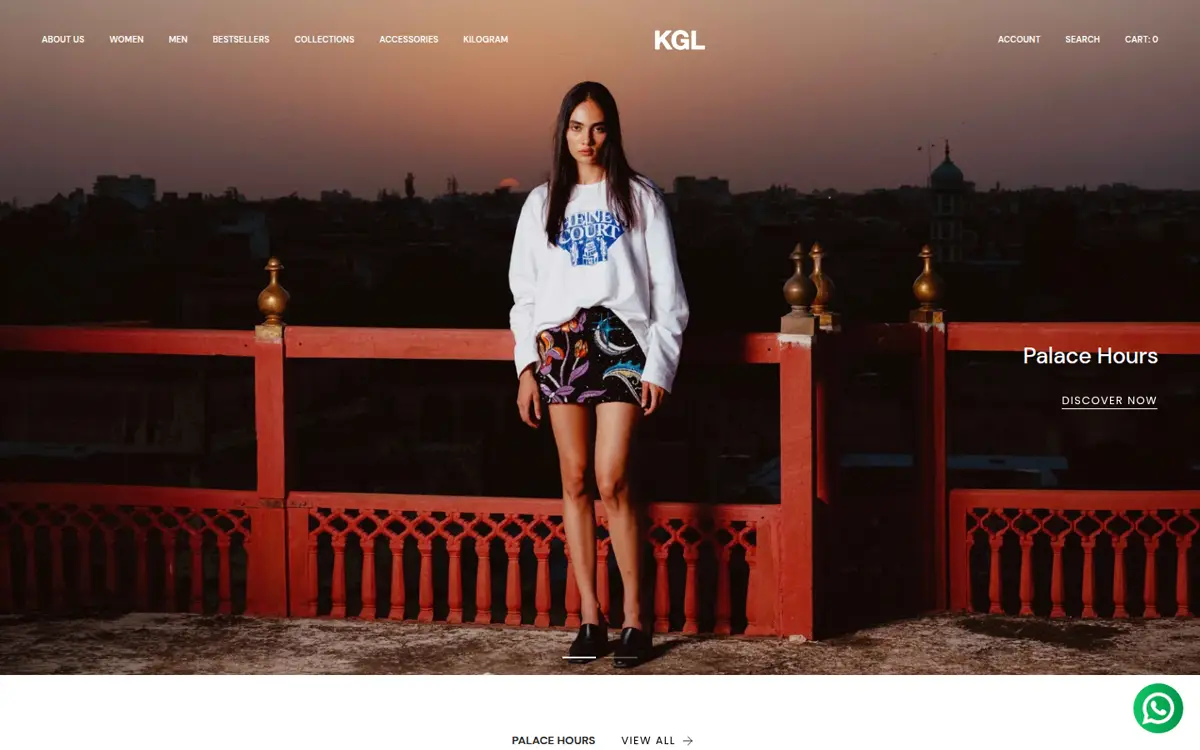 Kanika Goyal Label website