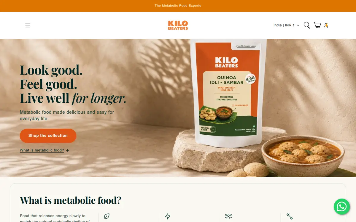 Kilobeaters website