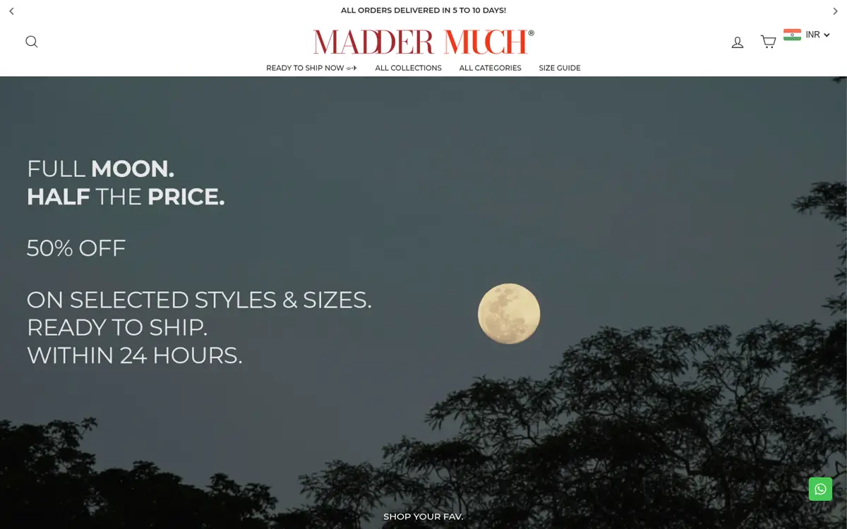 Madder Much website